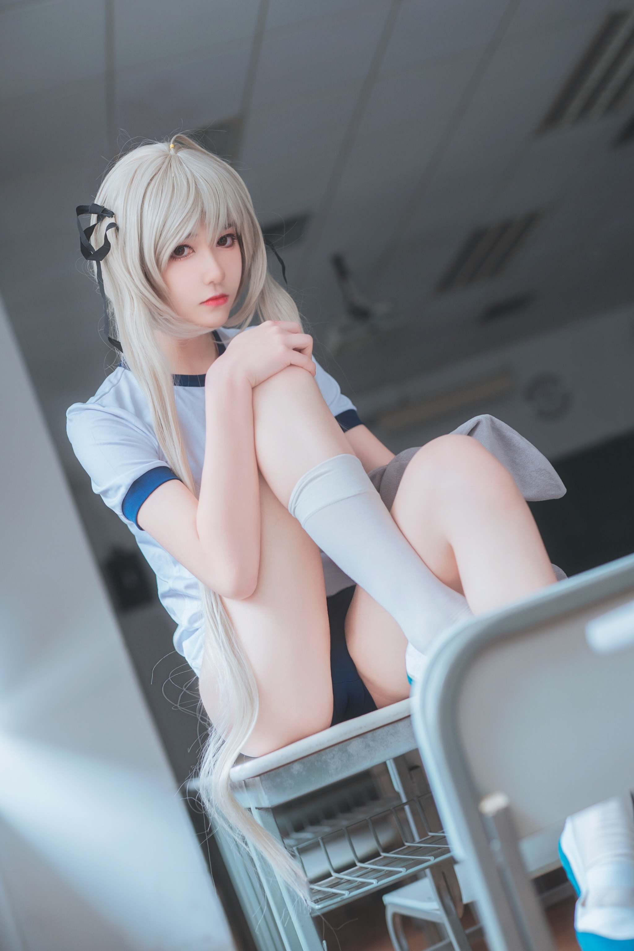 南桃Momoko - NO.003 春日野穹体操服 [28P]-XikXak